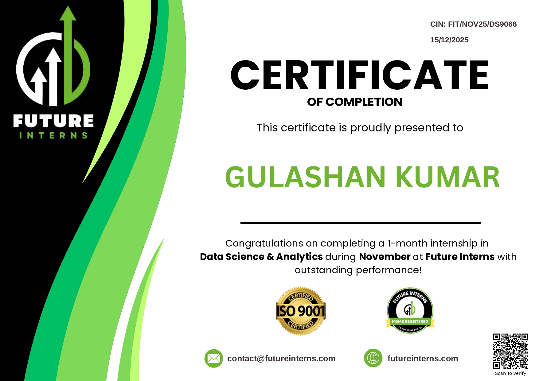 Certificate 6